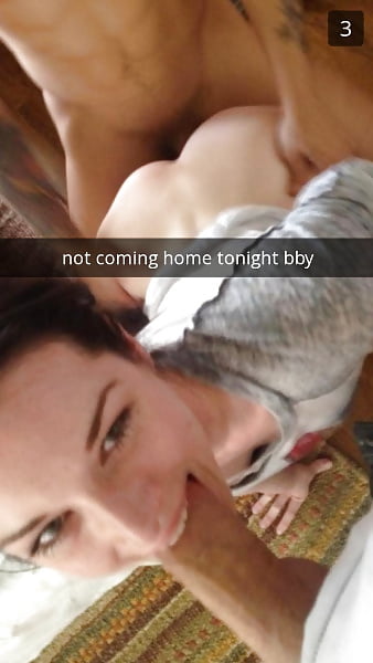 Cheating wife snapchat